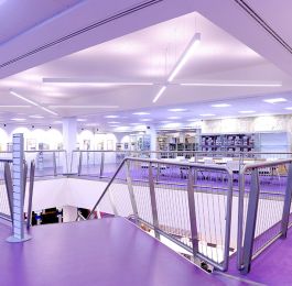 Solihull Library: Completion of Staircase & Balustrade.: Click Here To View Larger Image